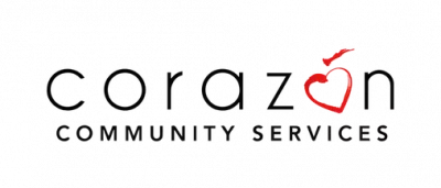 Corazon De Valor y Fortaleza/heart of courage and strength logo