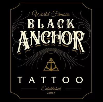 Black Anchor logo