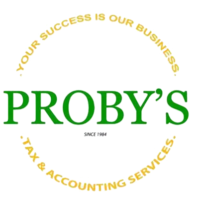 Proby's Tax & Accounting Service logo