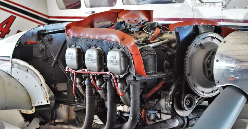 Aviation Parts & Services - representative photo, not of Mid Continent Controls
