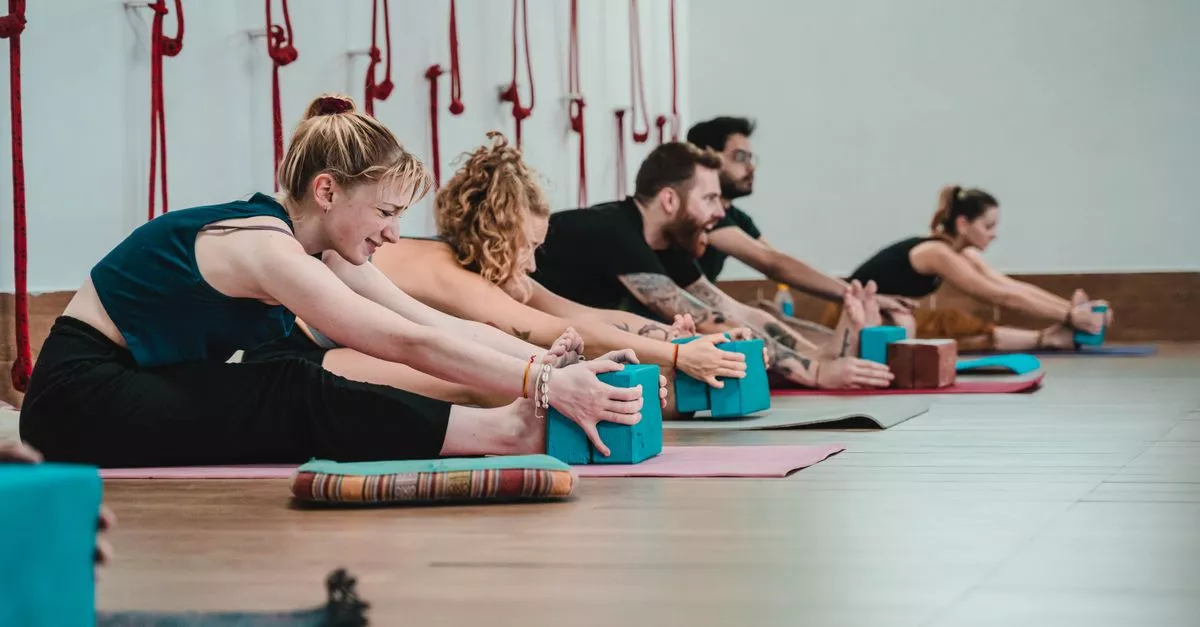 Yoga - representative photo, not of Red Diamond Yoga Palms