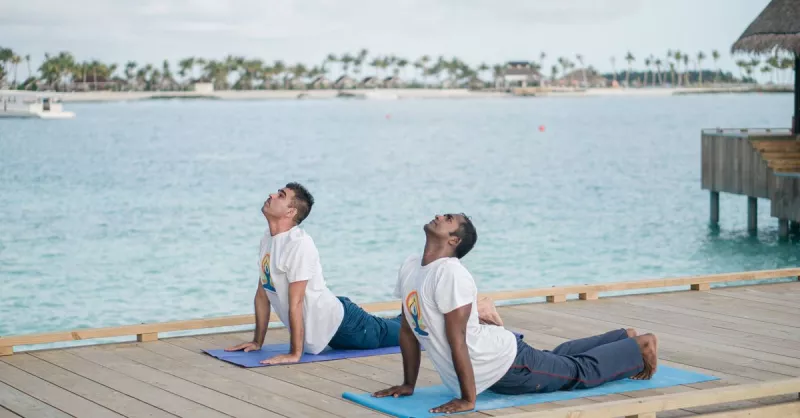 Yoga - representative photo, not of CorePower Yoga